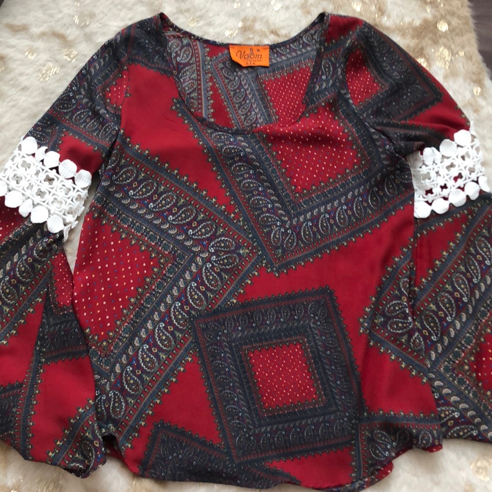 Paisley top